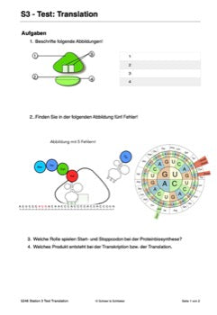 Vom Gen zum Merkmal - Proteinbiosynthese für die Sek I (68 MB)