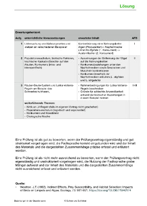 Ökologie - Beziehungen in der Gezeitenzone