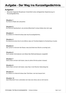 Nervensystem, Lernen und Gedächtnis: Jahrgang 7 - 10 (56 MB)