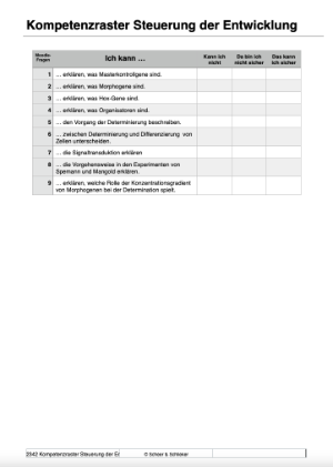 Embryonalentwicklung (Einzellizenz) 360 MB