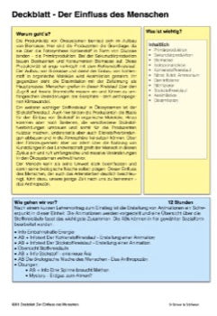 Einfluss des Menschen - Stoffkreisläufe und Energiefluss (33 MB)