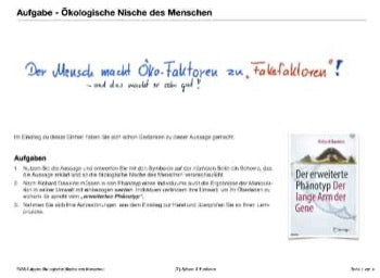 Kulturelle Evolution - ökologische Nische des Menschen (64 MB)